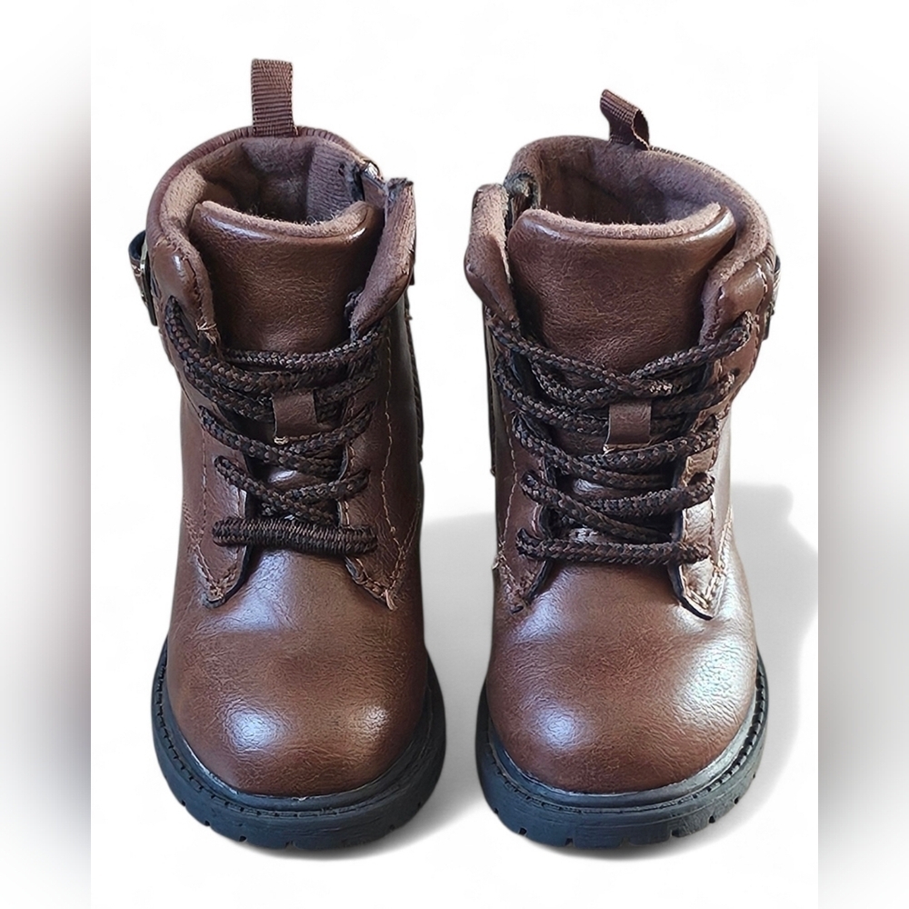 Carter’s Toddler Girls Brown Combat Boots Size 6M